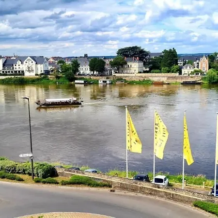 شقة Loire Et Chateau, Hyper Centre, Vue Loire, Linge Inclus, 3eme Etage