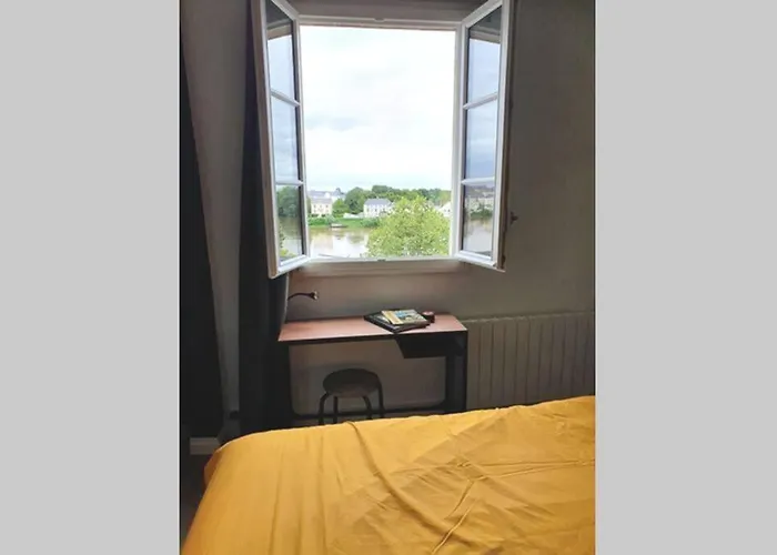 Loire Et Chateau, Hyper Centre, Vue Loire, Linge Inclus, 3eme Etage Apartment Saumur