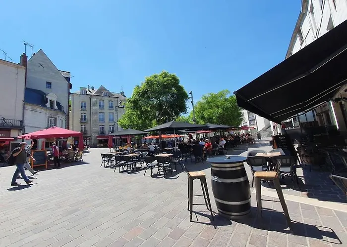 Loire Et Chateau, Hyper Centre, Vue Loire, Linge Inclus, 3eme Etage דירה סומור