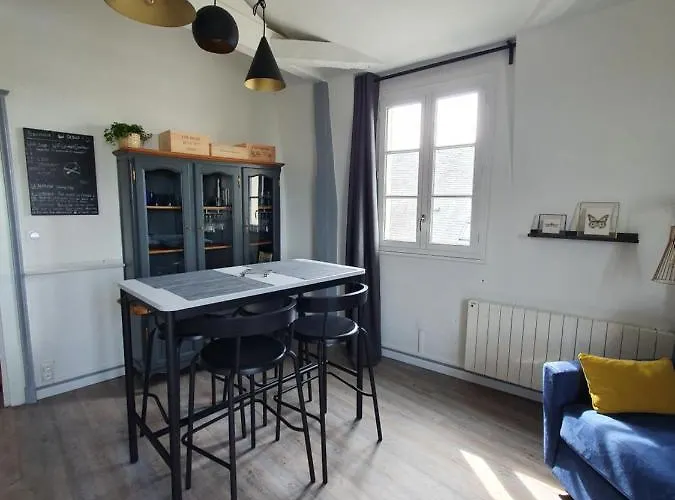 Loire Et Chateau, Hyper Centre, Vue Loire, Linge Inclus, 3eme Etage דירה *