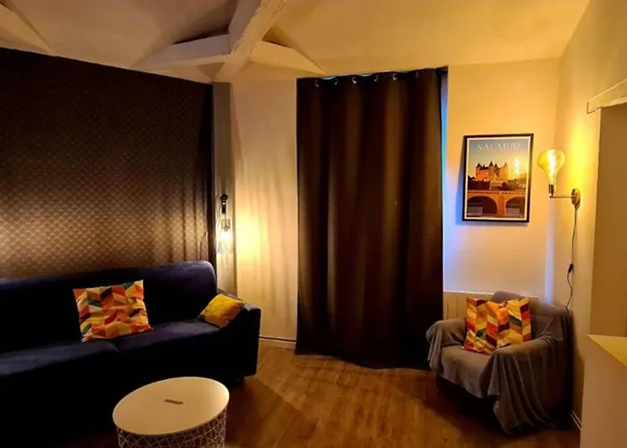 Loire Et Chateau, Hyper Centre, Vue Loire, Linge Inclus, 3eme Etage Apartment Saumur